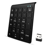 Teclado Numérico Inalámbrico Usb 2.4g De 27 Teclas Con Dígit