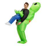 Botarga Inflable De Alien Para Disfraz De Halloween