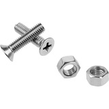 Tornillos Electrónica Fresada M5 X 15mm Pack X 25 C/tuercas