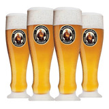 Kit Com 4 Copos Para Cerveja E Chopp Franziskaner - 500ml