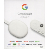  Chromecast Con Asistente Google Tv Voz 4k 8gb Oiginal Nuevo