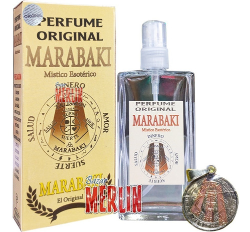 Perfume Y Talismán Marabaki - Abundania Amor Y Suerte
