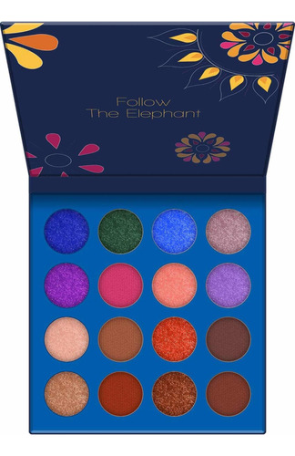 Kokie Professional Arabian Nights Paleta De 16 Sombras Ojos