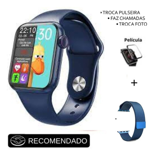 Smartwatch Hw12 Para Homens E Mulheres 40mm Tela Infinita