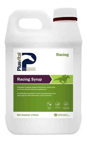 Plusvital Racing Syrup 2 Lt. Suplemento Nutricional Equino