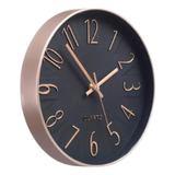 Relógio Parede 25cm Decorativo Escritório Recepção Sala Bar