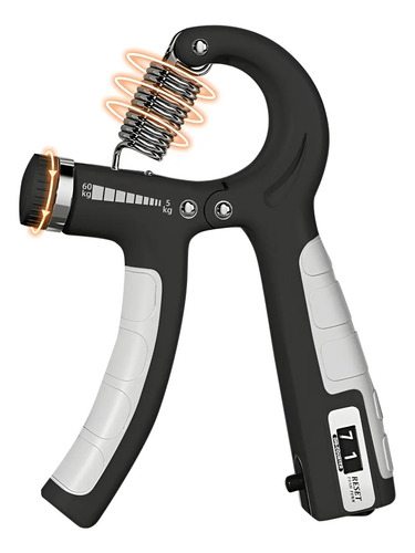 Hand Grip Ejercitador De Mano Ejercitador Antebrazo 5-60kg | MercadoLibre