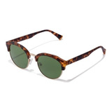 Gafas De Sol Hawkers Classic Rounded Hombre Y Mujer Color De La Lente Verde Color Del Armazón Carey