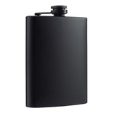 Licorera En Acero Inoxidable 5oz Negro Mate