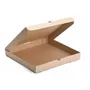 Cajas De Pizza ( Grande ) 33x33x5 Cm. Marrón X50 U. Oferta! | Envío gratis