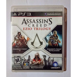 Assasins Creed Ezio Trilogy Ps3 Fisico Como Nuevo!