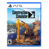 Construction Simulator  Ps 5