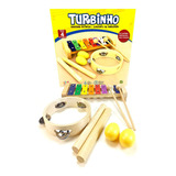 Banda Ritmica Turbinho Br-4a Infantil 4 Instrumentos