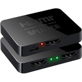 Switch Mini Hdmi Splitter Divisor Convertidor 1x2 Ultra Hd 4