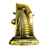 Imanes Metal Relieve Souvenir Modelo Hotel Sailing Dubai