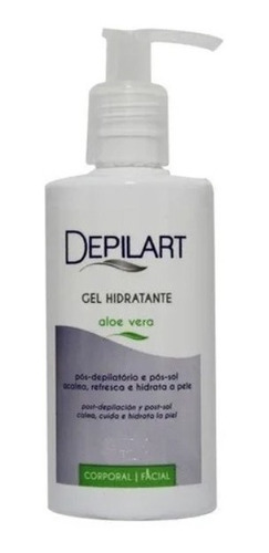 Gel Hidratante Pós-depilatório - Aloe Vera - 250ml Depilar