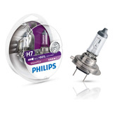 Lampara (kit X2) Philips H7 Vp V.plus + 60luz
