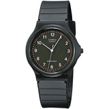 Reloj Casio Mq24 Clásico Original Unisex 35mm Color Del Bisel Negro Color Del Fondo Black