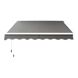 Toldo Con Brazo Retractil Terrazas 4x2.5 Mts Gris