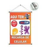 Banner Recarga Celular Tamanho 100x65cm B41