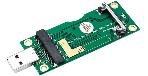 Adaptador Pci-e A Usb Con Ranura Para Tarjeta Sim De 8 Pine