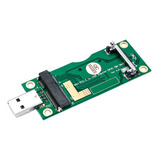 Adaptador Pci-e A Usb Con Ranura Para Tarjeta Sim De 8 Pine