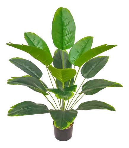 Planta Artificial Monstera + Maceta Gomero Tropic 110 Cm