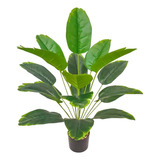 Planta Artificial Monstera + Maceta Gomero Tropic 110 Cm