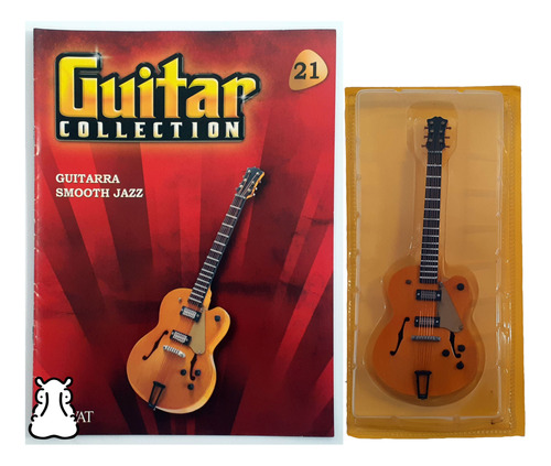 Miniatura Salvat Ed 21 Guitarra Smooth Jazz + Suporte