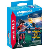 Playmobil Special Plus Guerrero Samurai Con Armas.