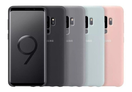 Capa Original Silicone Cover Galaxy S9 / S9 Plus + Pelicula