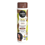 Shampoo S.o.s Coco Tratamento Cachos Salon Line 300ml