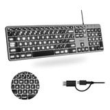 Teclado Macally Compatible Con Mac.