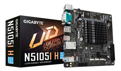 Motherboard Gigabyte N5105i H G10 Procesador Intel Celeron Color Negro