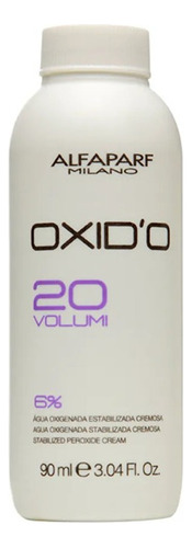Ox Água Oxigenada Alfaparf 90ml Para Tintura Evolution Tom 20 Vol.