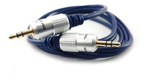 Cable Auxiliar Plug 3.5mm Estéreo 50cms