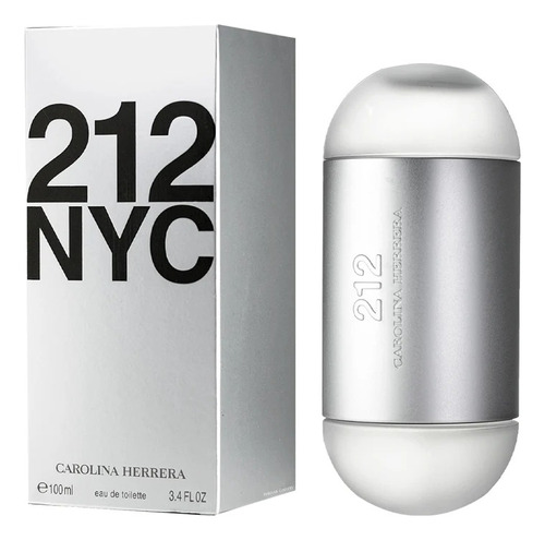 Perfume Mujer 212 Nyc Carolina Herrera 100ml Lt 37571