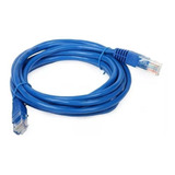 Cable Ethernet Pc Módem Router Ps4 Azul 3 M Categoría 5e 