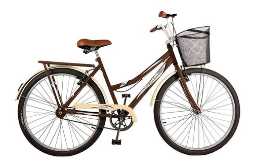 Bicicleta De Passeio Kls Retro Aro 26 Com Freios V-brake