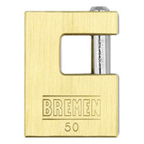 Candado Bronce Perno Horizontal Reforzado 50mm Bremen 7746