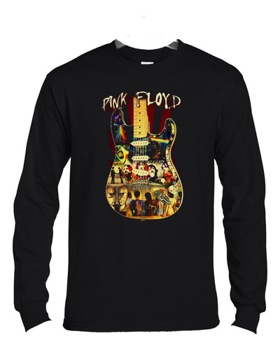 Polera Ml Pink Floyd Guitar Rock Abominatron