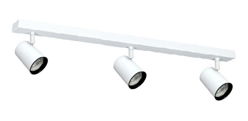 Barral Aplique Riel 3 Luces Gu10 Led Minimalista 60cm