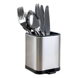 Organizador Escurridor De Cubiertos Y Cucharas Acero Inox