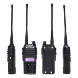 Pack 2 Radios Transmisor Walkie Talkie Baofeng Uv-82 Dual Ba