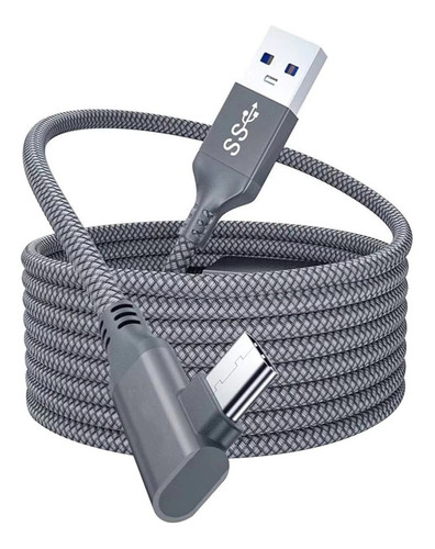 Cable Link Usb A Usb C P/ Oculus Quest 1 Y 2 Reforzado 5mts