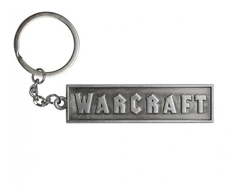 Warcraft Movie Logo Metal Keychain - Jinx / Llavero