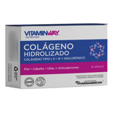 Colageno Hidrolizado + Ac/hialurónico X 30 Caps Vitamin Way
