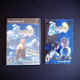 Final Fantasy X (sem Jogo) - Ps2 - Somente Encarte E Manual