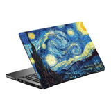 La Noche Estrellada  Van Gogh Vinilo Laptop 14 Pulgadas 