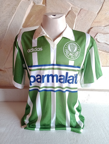 Camisa Palmeiras Parmalat 1992 Tam. M. Oficial / Original